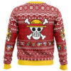 Merry Mugiwara Pirates OP Ugly Christmas Sweater BACK mockup - One Piece Shop