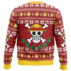 Monkey D Luffy Christmas OP Ugly Christmas Sweater BACK mockup - One Piece Shop