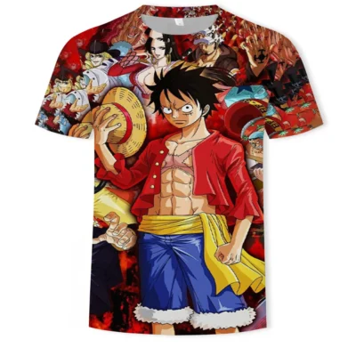Anime One Piece Hot 3D T-Shirt