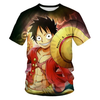 Anime One Piece Cute 3D T-Shirt