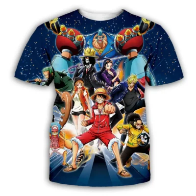 Anime One Piece Hot Searching 3D T-Shirt