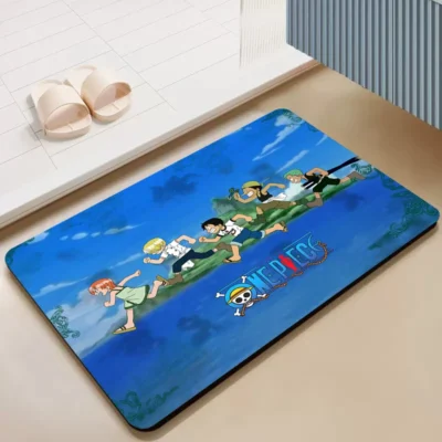 Cute One Piece Bath Mat
