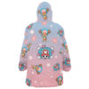 Oodie Oversized Blanket Hoodie back 84 - One Piece Shop