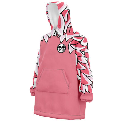 Doflamingo One Piece Snug Oversized Blanket Hoodie