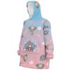 Oodie Oversized Blanket Hoodie front left 84 - One Piece Shop