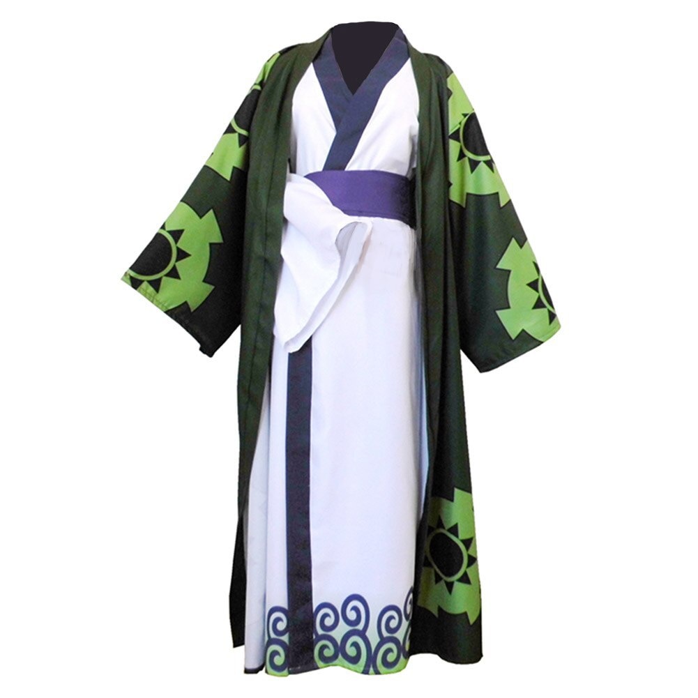 Zoro One Piece Kimono Cosplay - Image 5