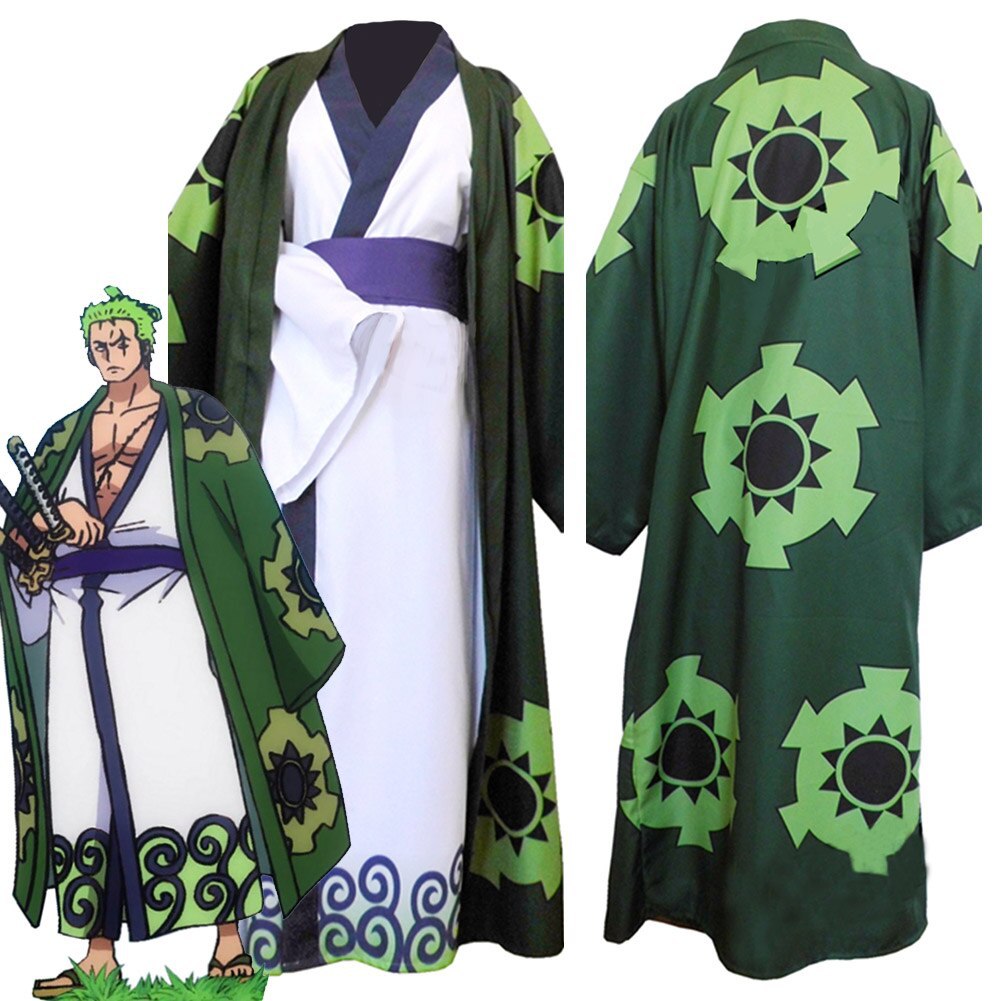 Zoro One Piece Kimono Cosplay