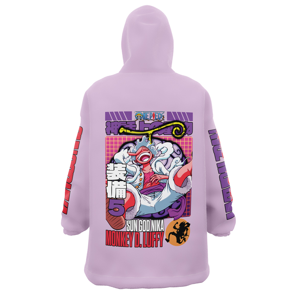 Gear 5th Luffy One Piece Snug Oversized Blanket Hoodie