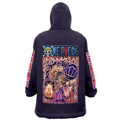 Gear 5th Luffy v2 One Piece Snug Oversized Blanket Hoodie