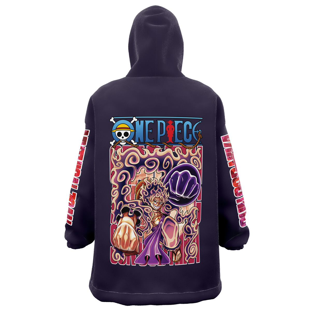 Gear 5th Luffy v2 One Piece Snug Oversized Blanket Hoodie