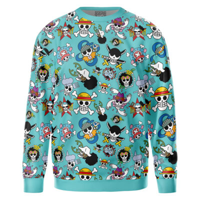 Straw Hats Jolly Roger One Piece Sweatshirt