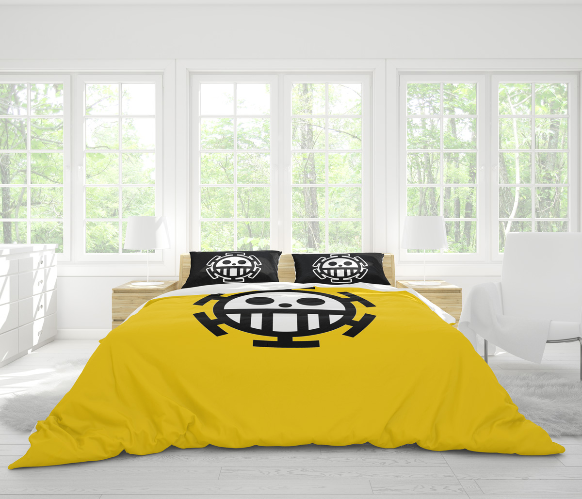 Trafalgar D. Water Law One Piece Bedding Set - Image 3
