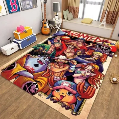 One Piece Anime Colorful Home Decor Rug