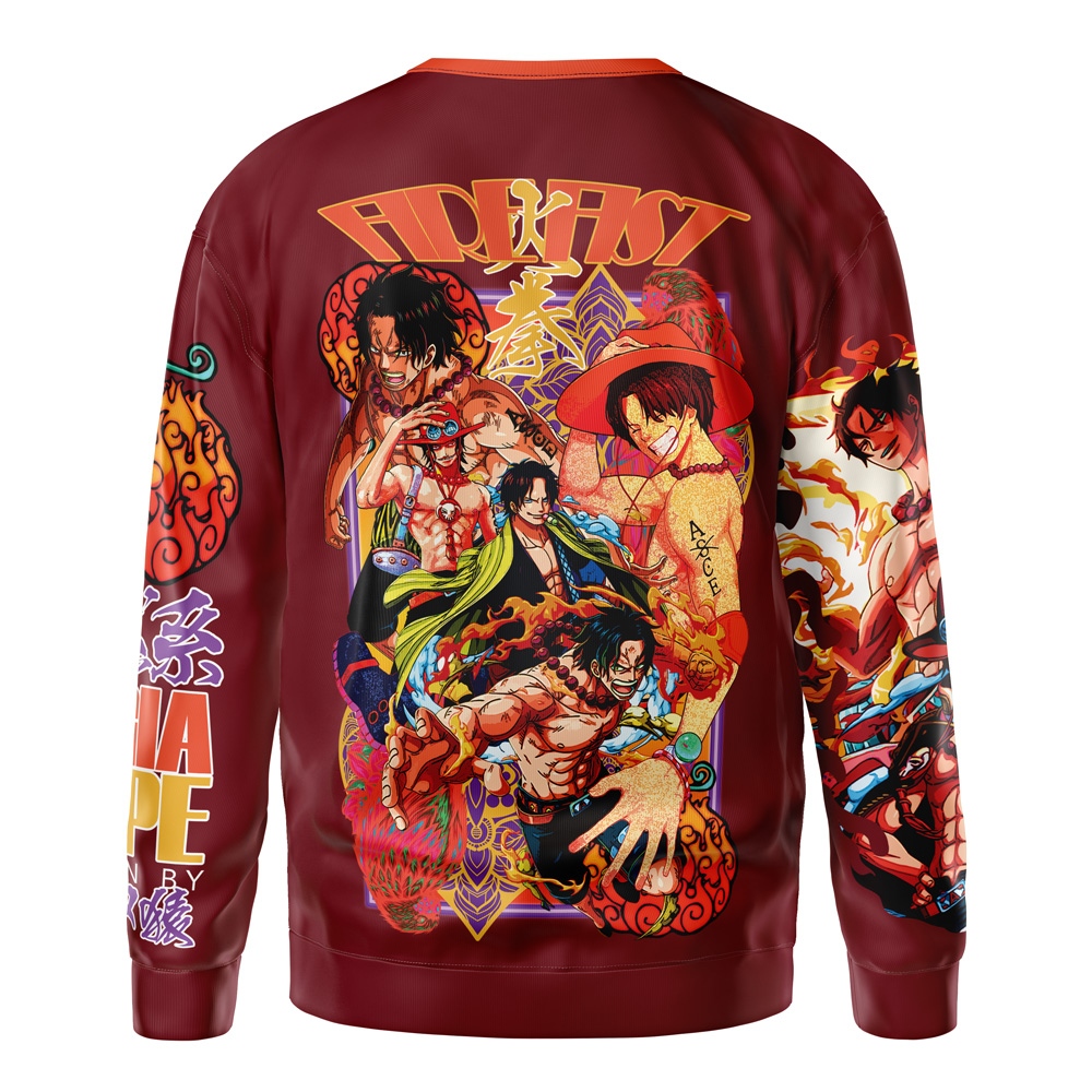 Portgas D. Ace V3 One Piece Streetwear Sweatshirt