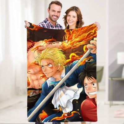 One Piece Pirate Crew Blanket