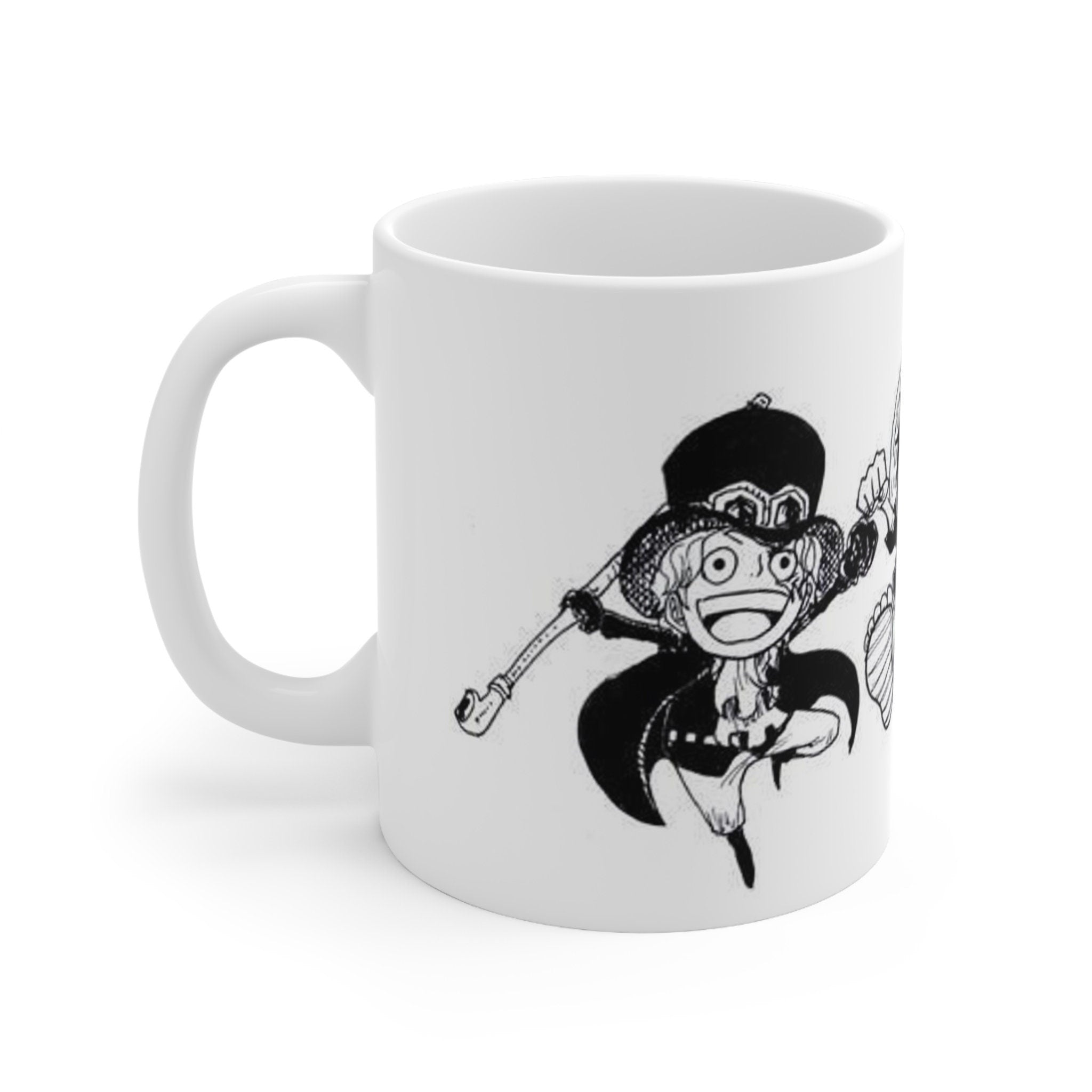 Luffy, Ace and Sabo One Piece Mug - Image 2