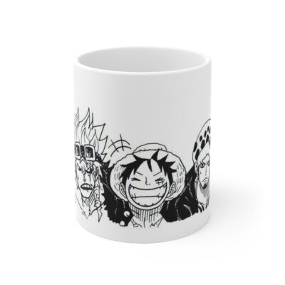Luffy, Law and Kid One Piece Mug