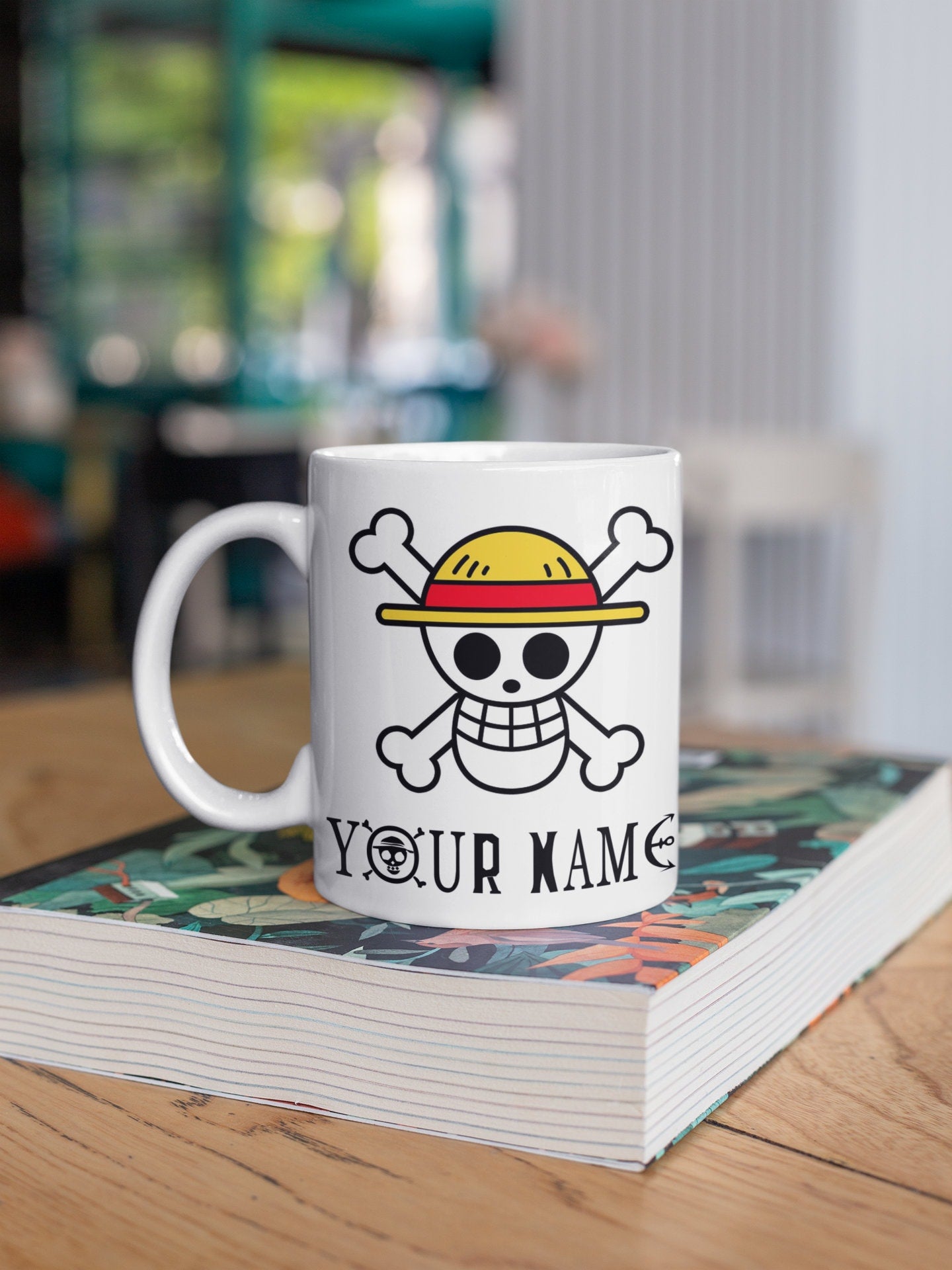 One Piece Custom Name Mug