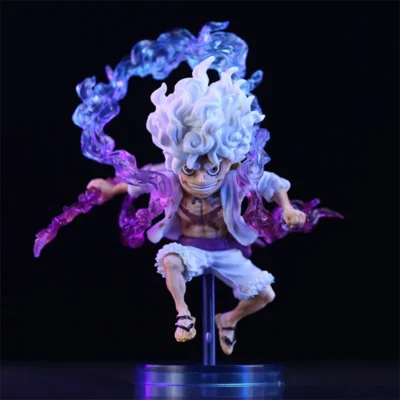 10cm Mini One Piece Luffy Gear 5 Action Figure
