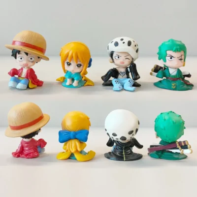 4Pcs/Set Anime ONE PIECE Action Figures