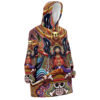 luffy Oodie Oversized Blanket Hoodie front right - One Piece Shop