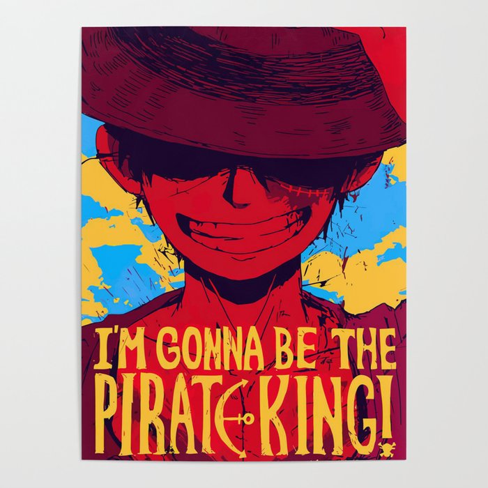 One Piece Luffy King Poster