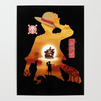 On Trend One Piece Luffy Poster