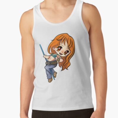 Chibi Lovely Girl Nami  One Piece Tank Top