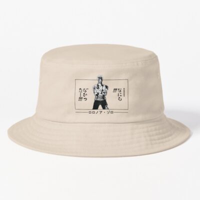 One Piece Zoro Nothing Happened Bucket Hat