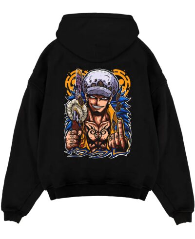 Trafalgar Law One Piece Heart Pirates Streetwear Hoodie