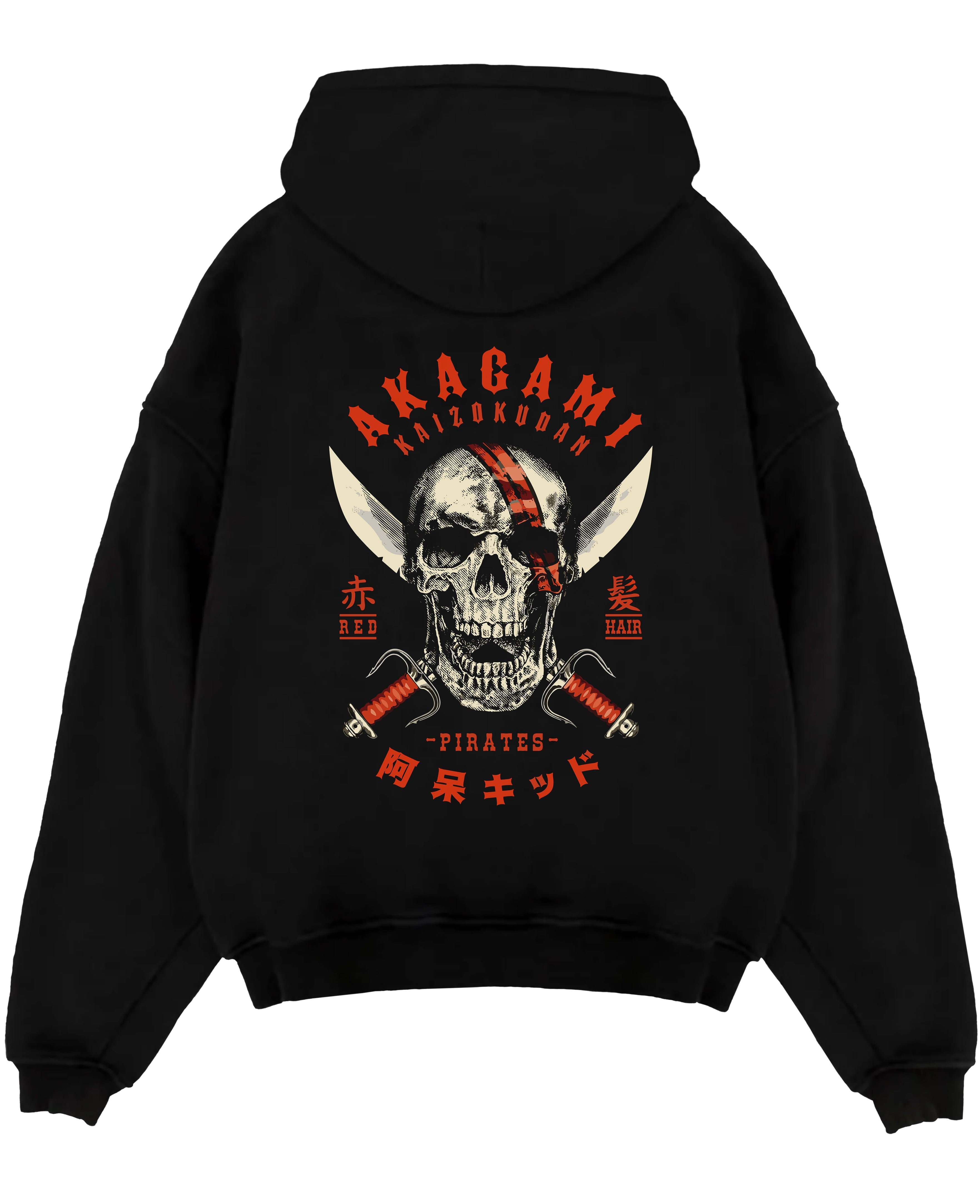Red-Haired Shanks One Piece Anime Streetwear Hoodie