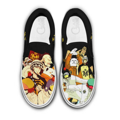 Heart Pirates Anime One Piece Slip-On