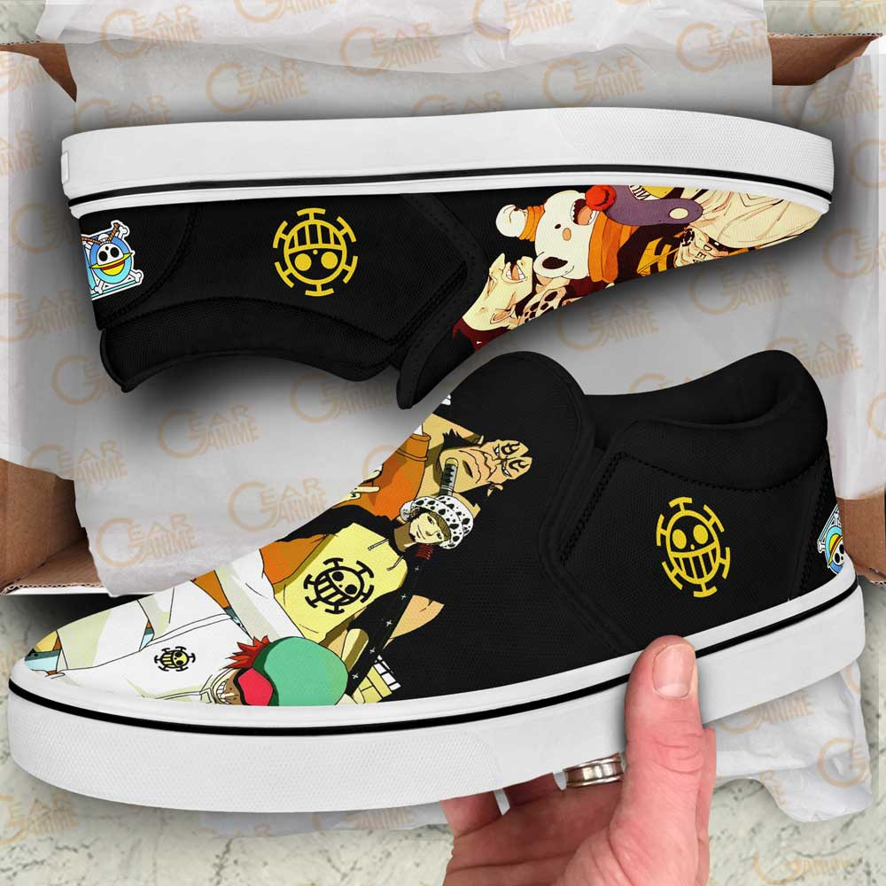 Heart Pirates Anime One Piece Slip-On - Image 2