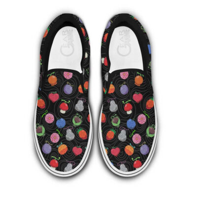 Devil Fruits Anime One Piece Slip-On