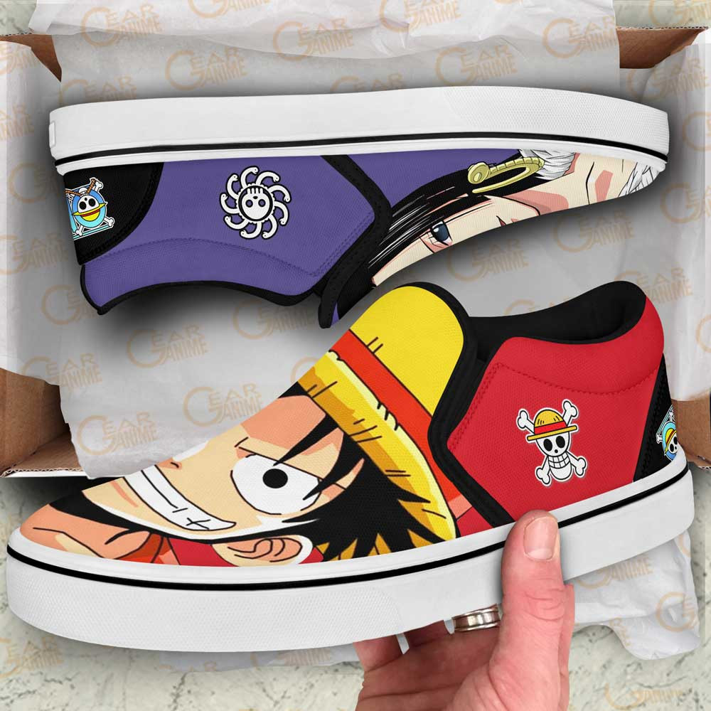 Boa Hancock and Luffy Slip-On - Image 2