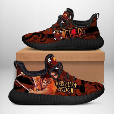 One Piece Oden One Piece Anime Yeezy Shoes