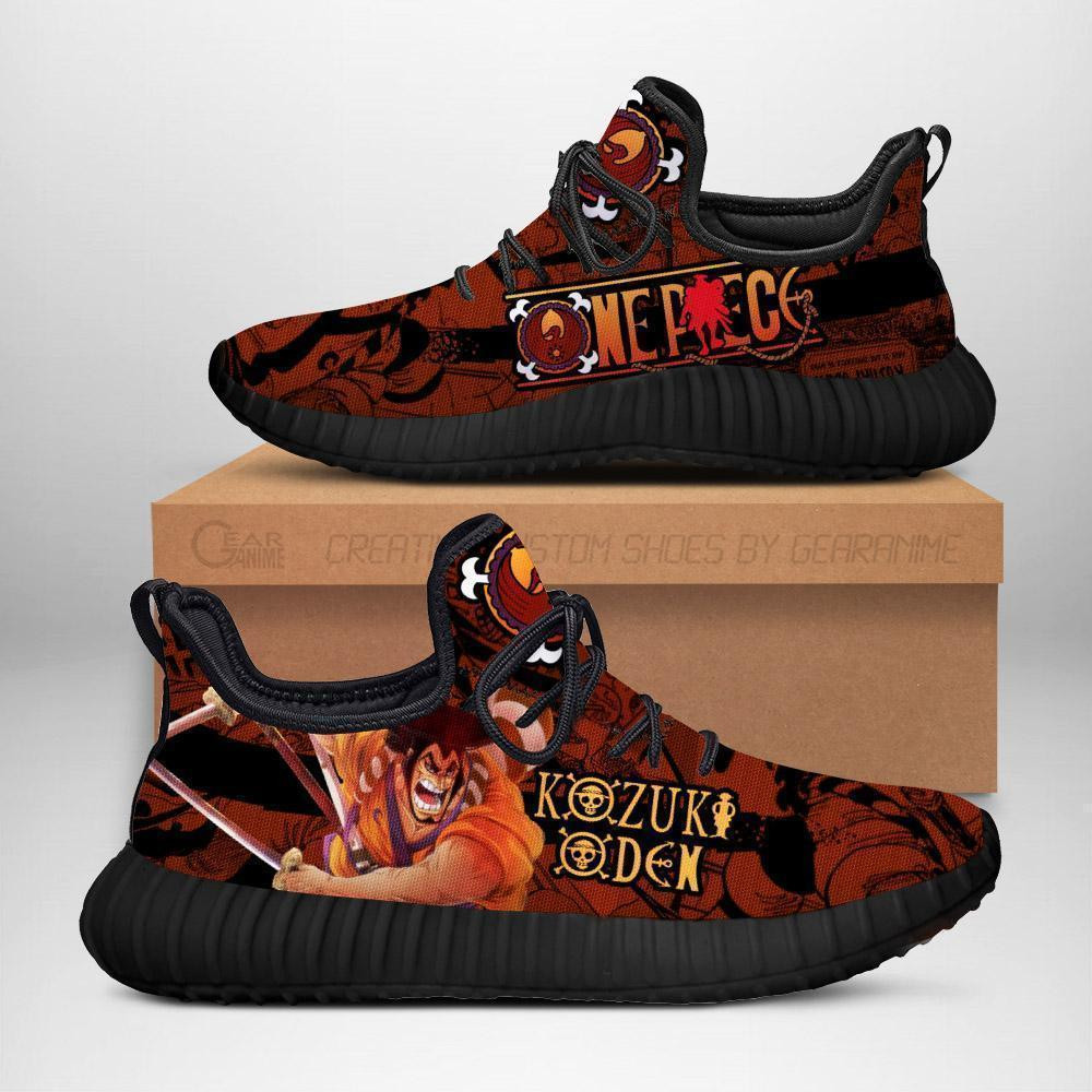 One Piece Oden One Piece Anime Yeezy Shoes