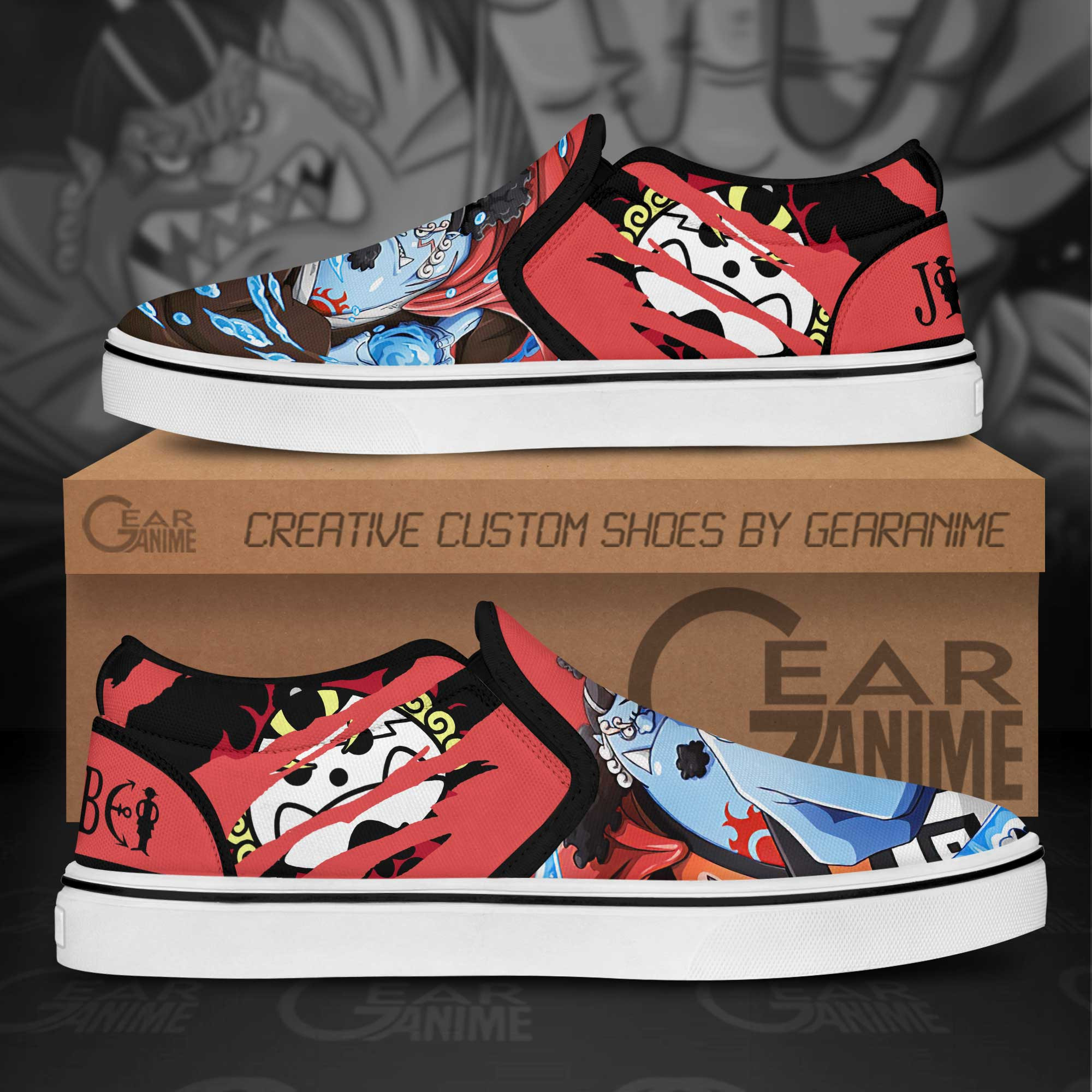 Anime One Piece Jinbei Slip-On - Image 2