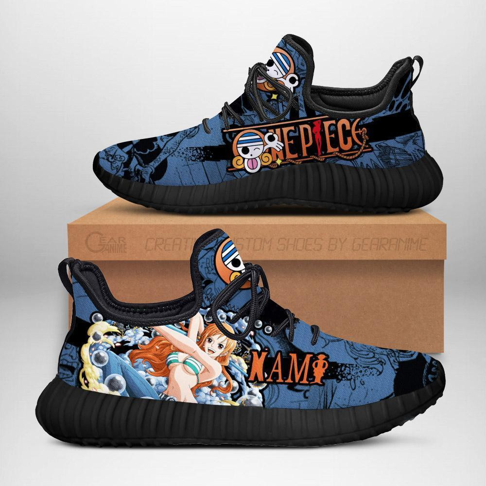 Nami One Piece Anime Yeezy Shoes