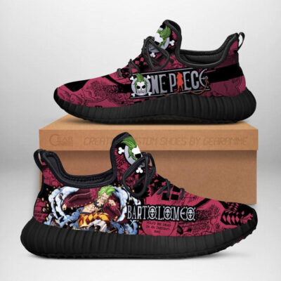 Bartolomeo One Piece Anime Yeezy Shoes