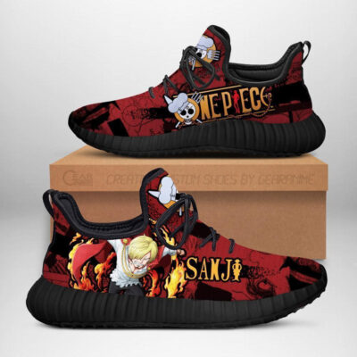 Sanji One Piece Anime Yeezy Shoes