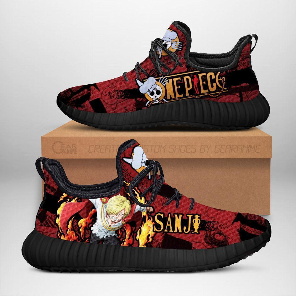 Sanji One Piece Anime Yeezy Shoes