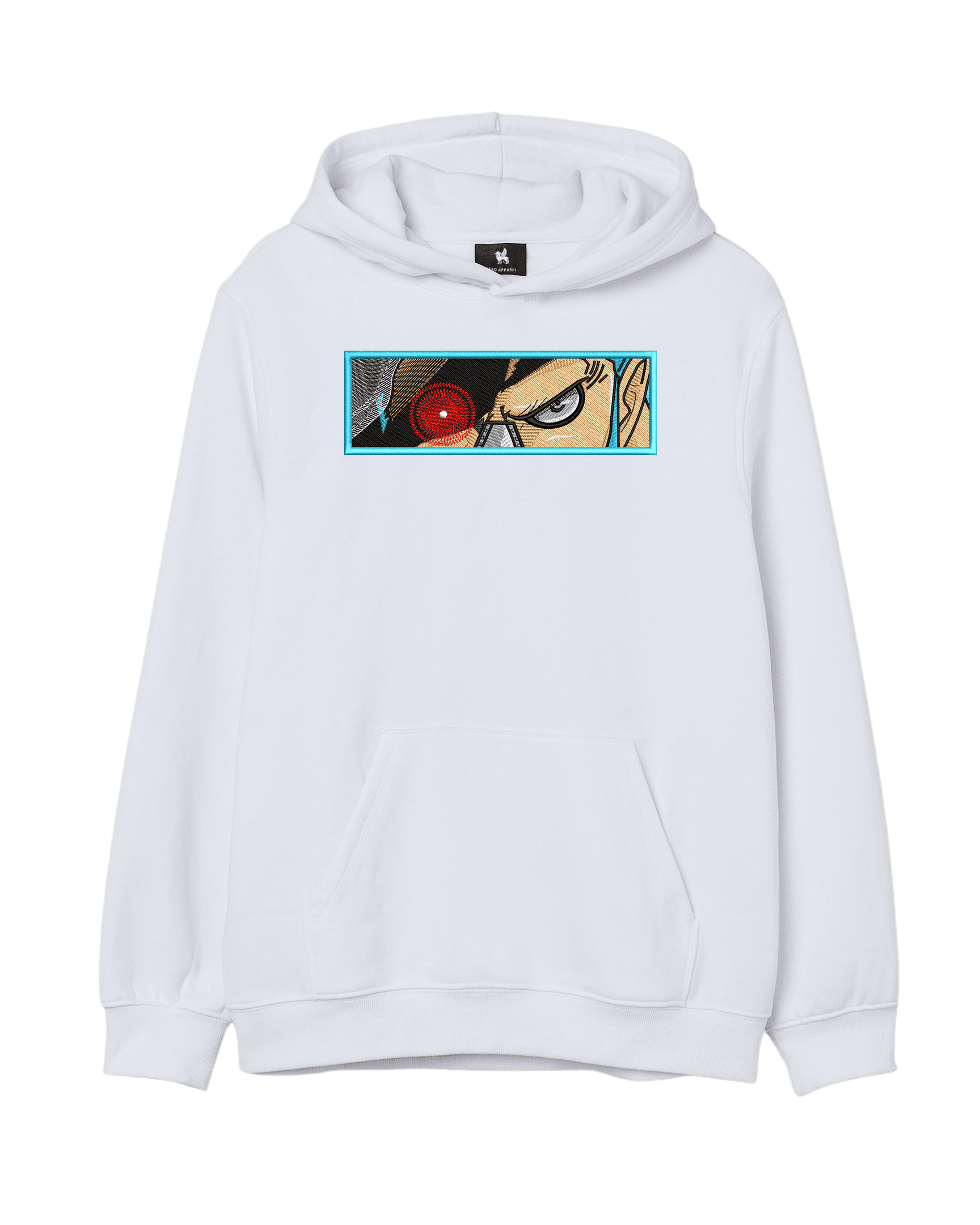 One Piece Franky Eyes Embroidered Hoodie - Image 2