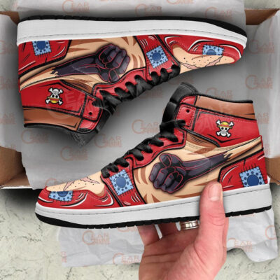 Luffy Armament Haki Wano Arc Edition High-Top AJ1 Sneaker