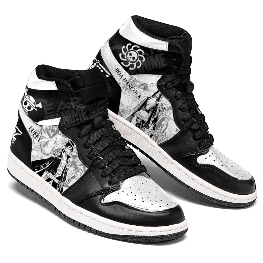 Boa Hancock and Luffy High-Top AJ1 Sneaker - Image 2