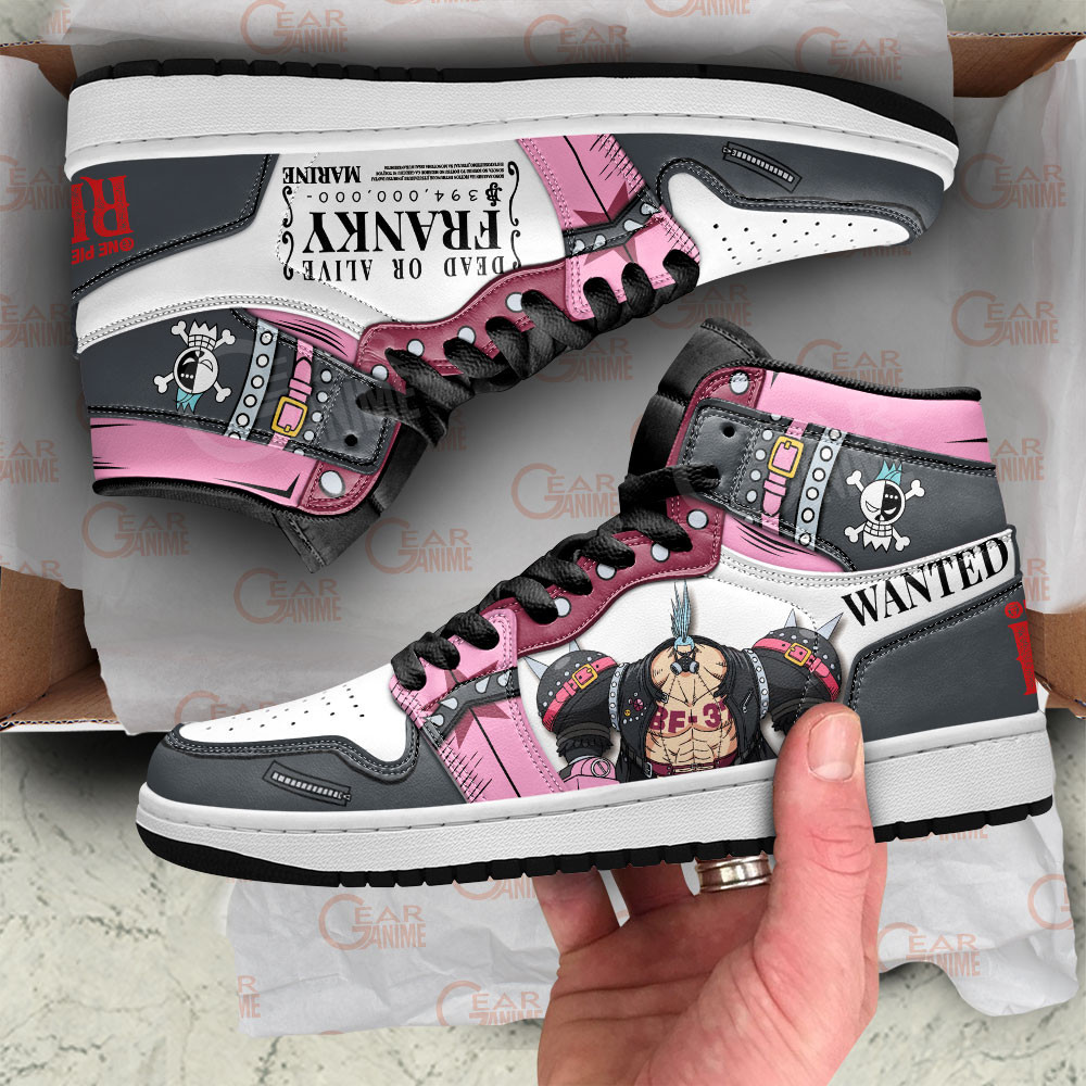 Red Franky High-Top AJ1 Sneaker - Image 2