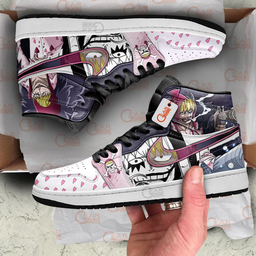 Corazon Donquixote Rosinante High-Top AJ1 Sneaker