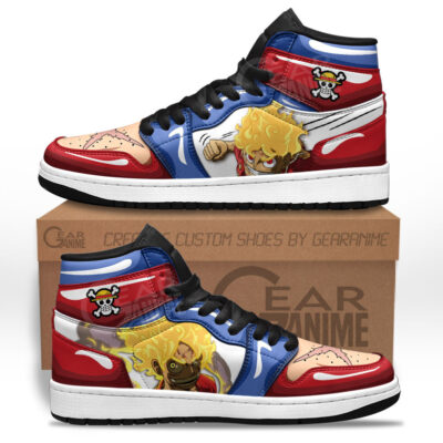 Luffy Gear 5 High-Top AJ1 Sneaker