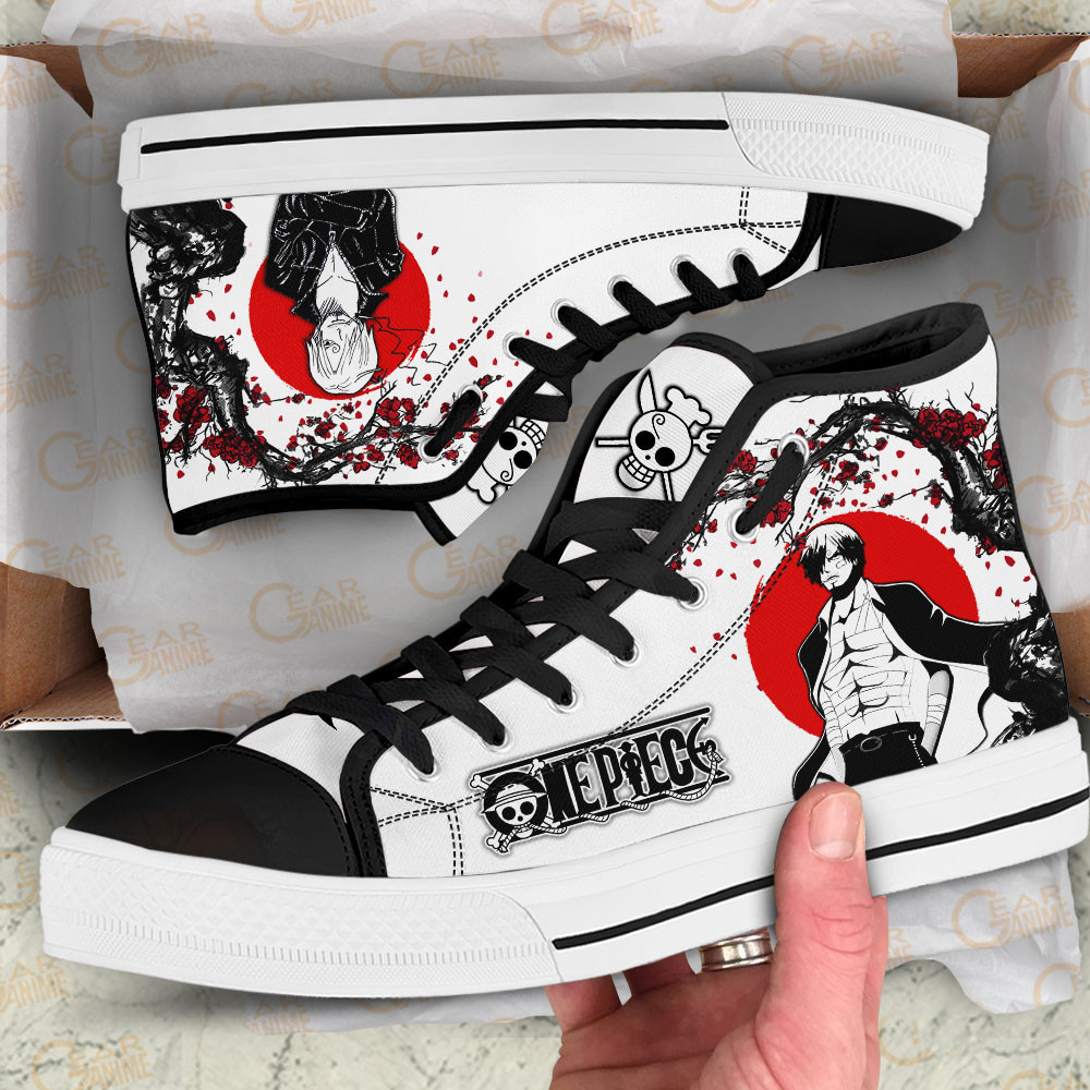 Sanji High Top Anime Shoes - Image 2