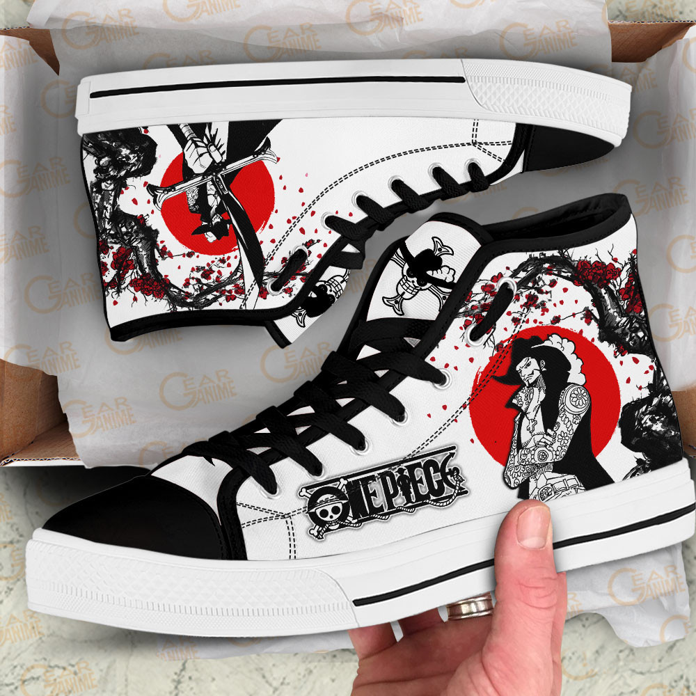 Dracule Mihawk High-Top Canvas Shoes - Image 2